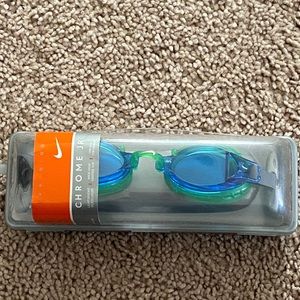 NIP Training Chrome JR Nike Swimming Goggles blue